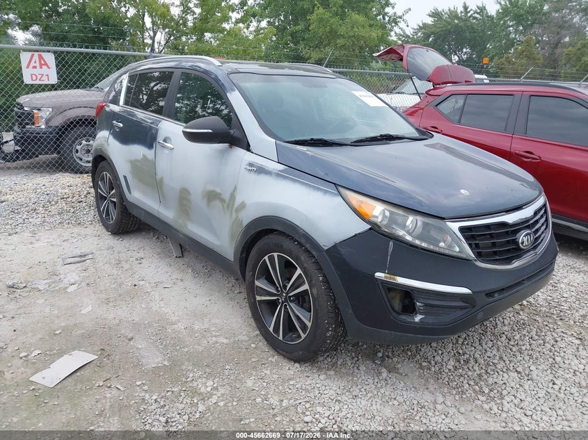 2016 Kia Sportage VIN KNDPCCA63G7806104 IAAI salvage auction — NORMAL WEAR, Clear (Indiana), sold $450 on 2026-07-28 (photo 1)