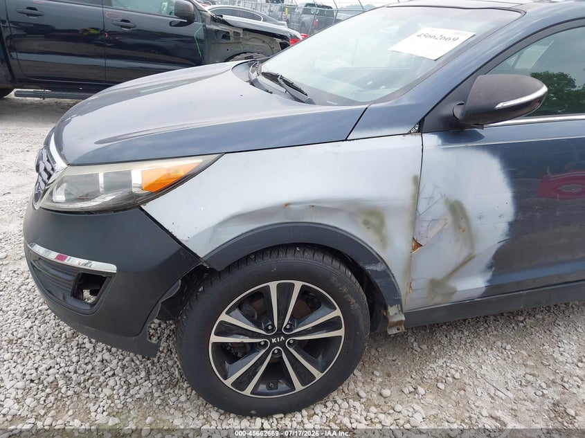 2016 Kia Sportage VIN KNDPCCA63G7806104 IAAI salvage auction — NORMAL WEAR, Clear (Indiana), sold $450 on 2026-07-28 (photo 6)