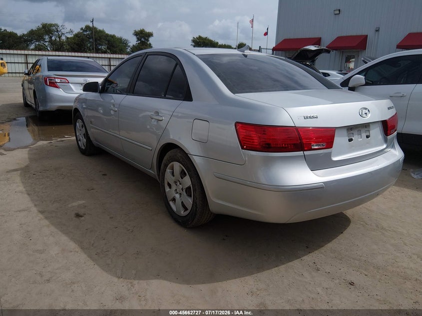 2009 Hyundai Sonata VIN 5NPET46C99H470100 IAAI salvage auction — NORMAL WEAR, Original (Texas), sold $275 on 2026-07-28 (photo 3)