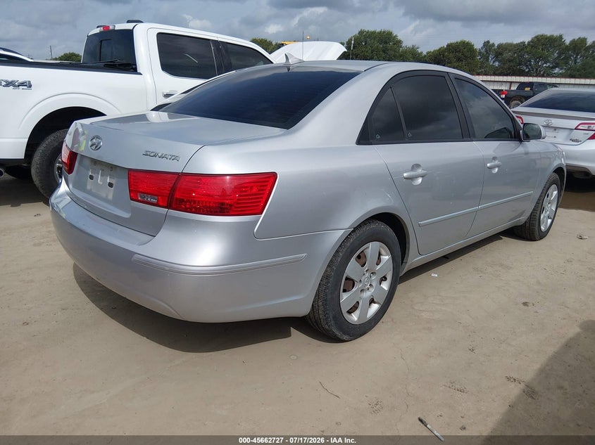 2009 Hyundai Sonata VIN 5NPET46C99H470100 IAAI salvage auction — NORMAL WEAR, Original (Texas), sold $275 on 2026-07-28 (photo 4)