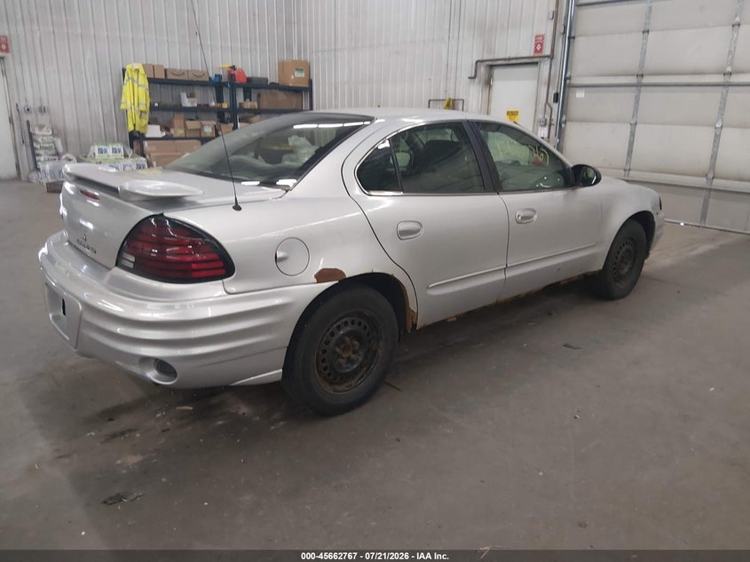 2005 Pontiac Grand am VIN 1G2NE52E25M134607 IAAI salvage auction — LEFT SIDE, Parts Only Bos (Minnesota), sold $225 on 2026-07-28 (photo 4)