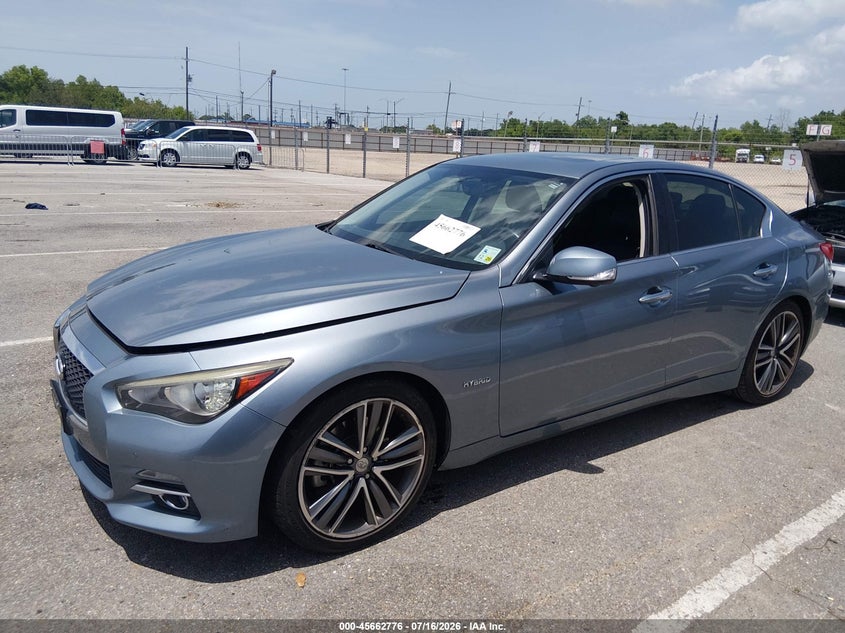 2017 Infiniti Q50 VIN JN1AV7AP1HM890042 IAAI salvage auction — NORMAL WEAR, Clear (Louisiana), sold $425 on 2026-07-29 (photo 6)