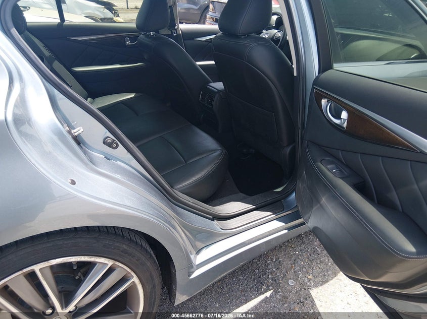 2017 Infiniti Q50 VIN JN1AV7AP1HM890042 IAAI salvage auction — NORMAL WEAR, Clear (Louisiana), sold $425 on 2026-07-29 (photo 8)