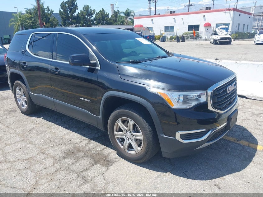 2019 Gmc Acadia VIN 1GKKNRLA4KZ283508 IAAI salvage auction — LEFT SIDE, SF97 (California), sold $7,800 on 2026-08-25 (photo 1)