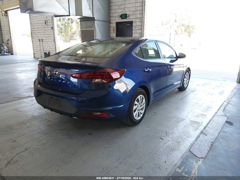 2020 Hyundai Elantra VIN 5NPD74LF6LH601103 IAAI salvage auction — FRONT END, Sf97 (California), sold $10,100 on 2026-07-30 (photo 4)