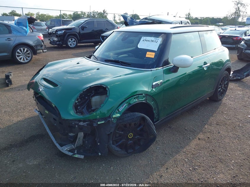 2022 Mini Hard top VIN WMW13DJ08N2R33347 IAAI salvage auction — FRONT END, Salvage Title, sold $1,950 on 2026-08-02 (photo 2)