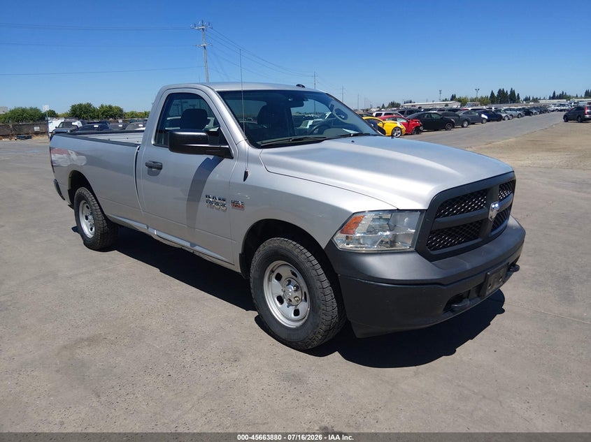 2017 Ram 1500 VIN 3C6JR7DT4HG535872 IAAI salvage auction — NORMAL WEAR, Sf97 (California), sold $13,250 on 2026-07-30 (photo 1)