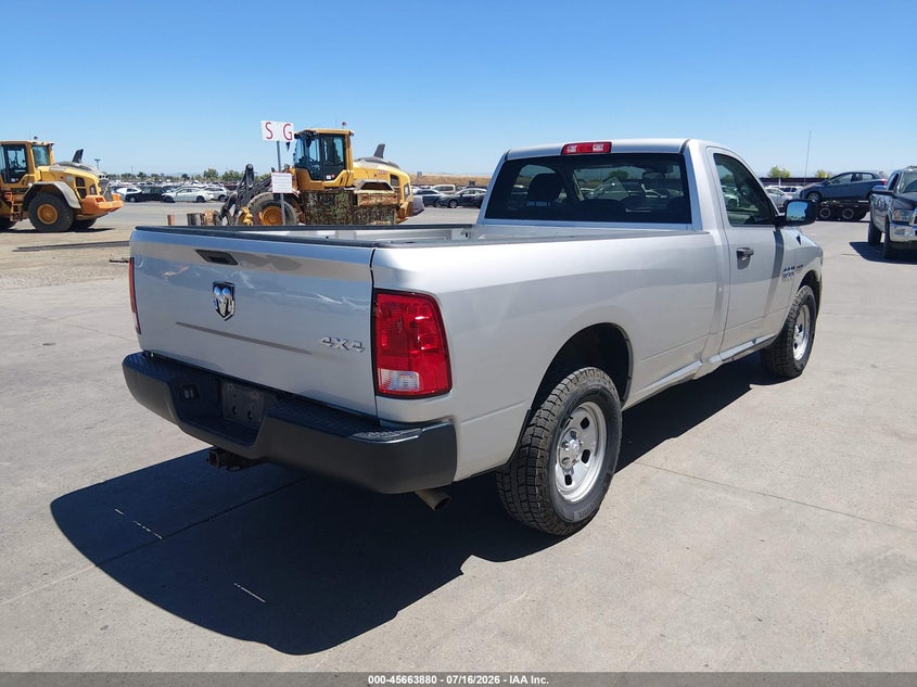 2017 Ram 1500 VIN 3C6JR7DT4HG535872 IAAI salvage auction — NORMAL WEAR, Sf97 (California), sold $13,250 on 2026-07-30 (photo 4)