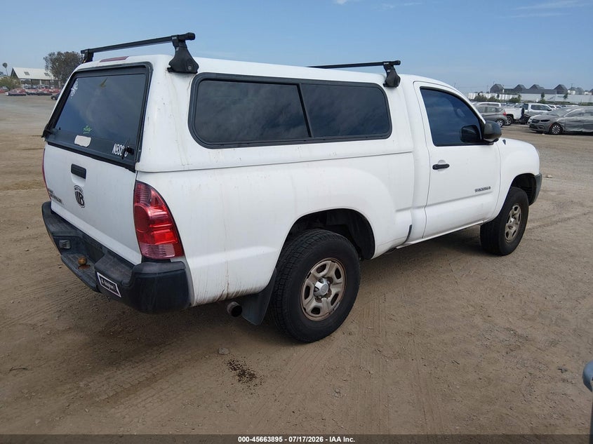 2008 Toyota Tacoma VIN 5TENX22N88Z531674 IAAI salvage auction — NORMAL WEAR, Clear - Dealer Only (California), sold $2,750 on 2026-07-27 (photo 4)