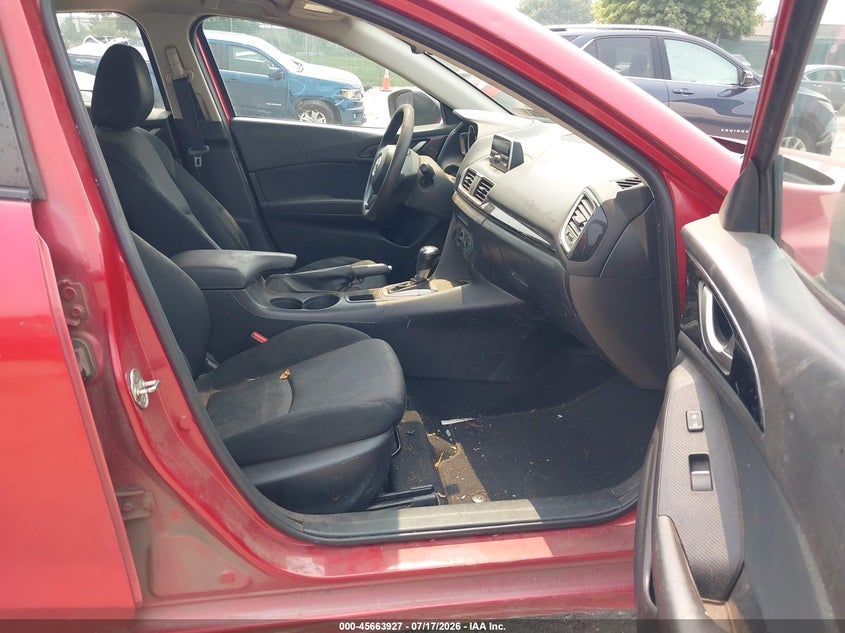 2014 Mazda 3 VIN JM1BM1U70E1166532 IAAI salvage auction — NORMAL WEAR, Clear (Pennsylvania), sold $25 on 2026-07-24 (photo 5)