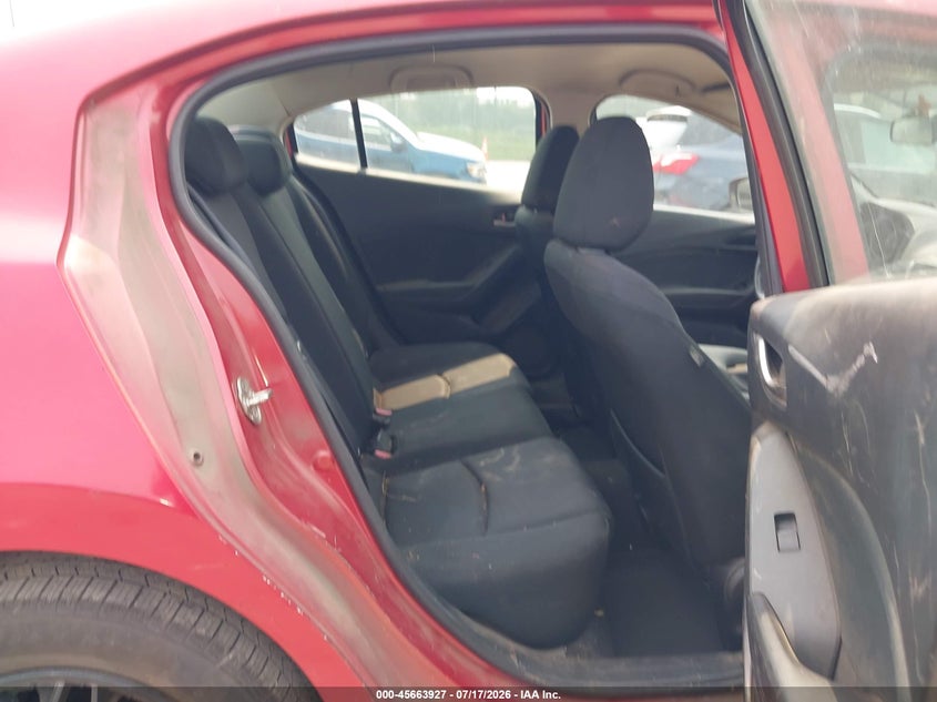 2014 Mazda 3 VIN JM1BM1U70E1166532 IAAI salvage auction — NORMAL WEAR, Clear (Pennsylvania), sold $25 on 2026-07-24 (photo 8)