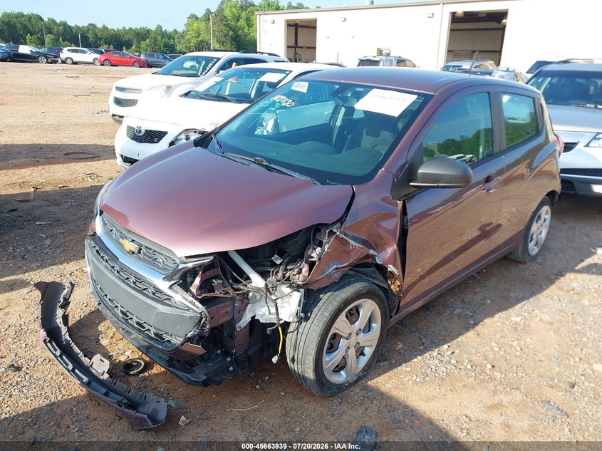 2020 Chevrolet Spark VIN KL8CB6SA7LC468030 IAAI salvage auction — Left Front, Salvage, sold $1,800 on 2026-10-12 (photo 2)
