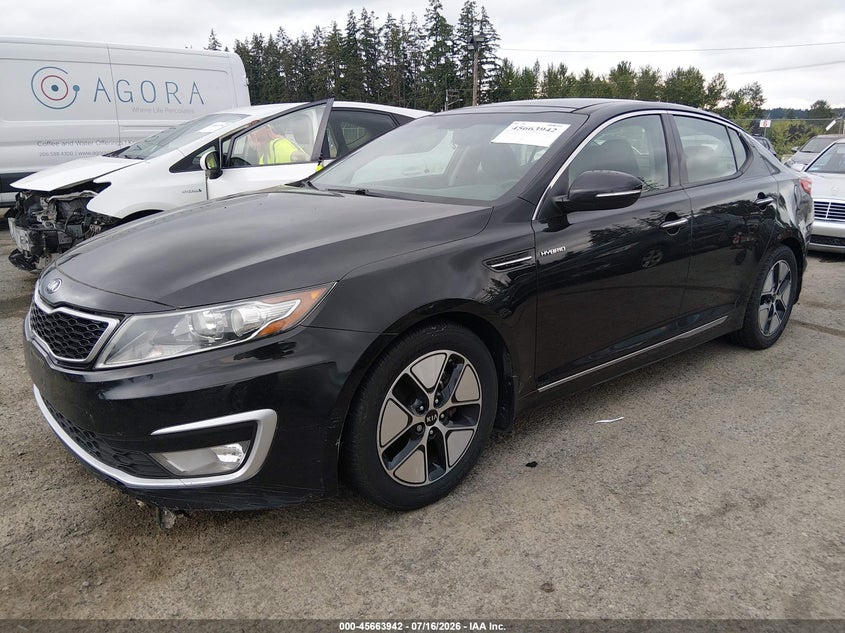 2013 Kia Optima VIN KNAGM4AD5D5061149 IAAI salvage auction — NORMAL WEAR, Clear (Washington), sold $275 on 2026-07-22 (photo 2)