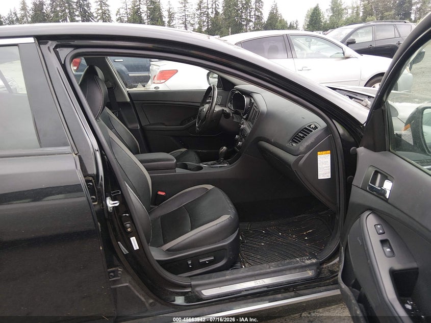 2013 Kia Optima VIN KNAGM4AD5D5061149 IAAI salvage auction — NORMAL WEAR, Clear (Washington), sold $275 on 2026-07-22 (photo 5)