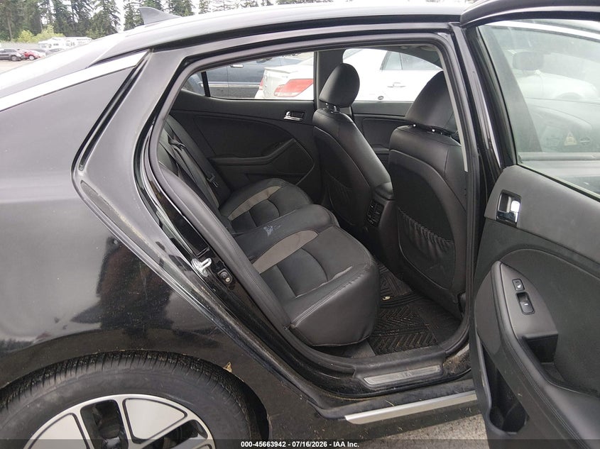 2013 Kia Optima VIN KNAGM4AD5D5061149 IAAI salvage auction — NORMAL WEAR, Clear (Washington), sold $275 on 2026-07-22 (photo 8)