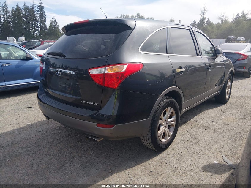 2007 Hyundai Veracruz VIN KM8NU13C57U011872 IAAI salvage auction — SIDE, Bill Of Sale (Washington), sold $750 on 2026-08-01 (photo 4)