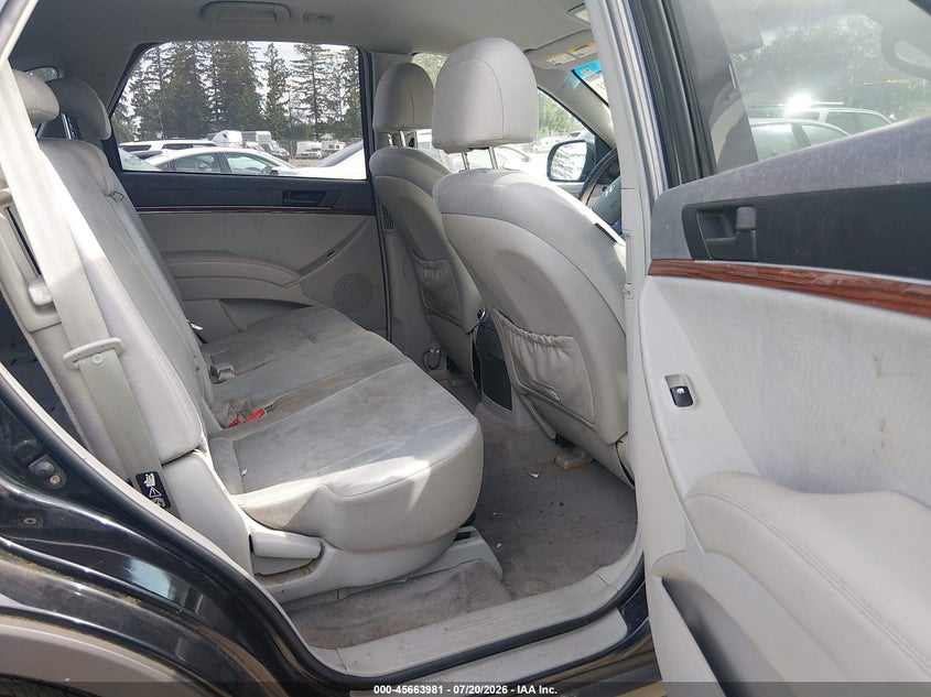 2007 Hyundai Veracruz VIN KM8NU13C57U011872 IAAI salvage auction — SIDE, Bill Of Sale (Washington), sold $750 on 2026-08-01 (photo 8)