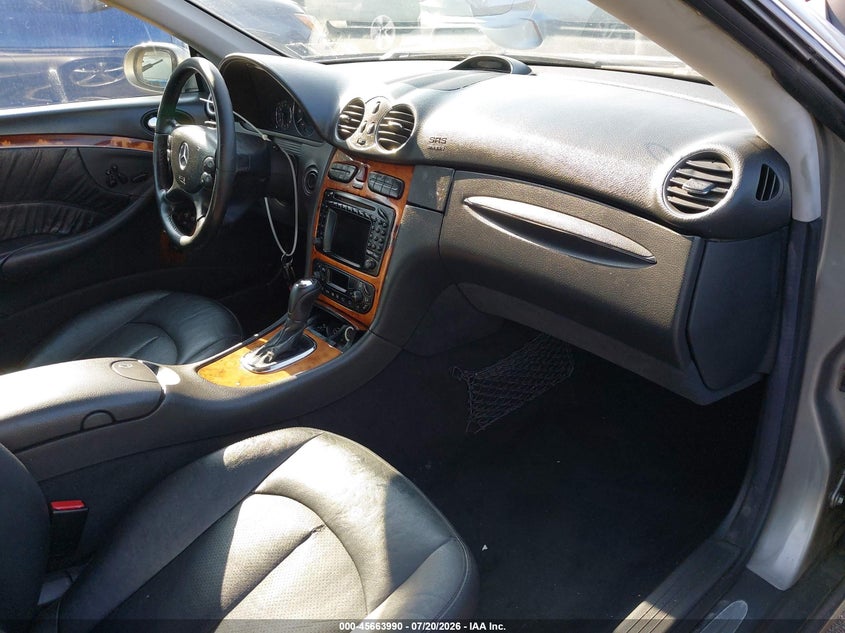 2004 Mercedes-benz Clk-class VIN WDBTJ65JX4F078799 IAAI salvage auction — FRONT & REAR, Mv-907A (New York), sold $425 on 2026-08-04 (photo 5)
