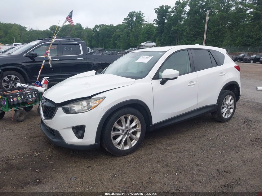 2014 Mazda Cx-5 VIN JM3KE4DY5E0357724 IAAI salvage auction — RIGHT FRONT, Clear (Massachusetts), sold $1,350 on 2026-07-31 (photo 2)
