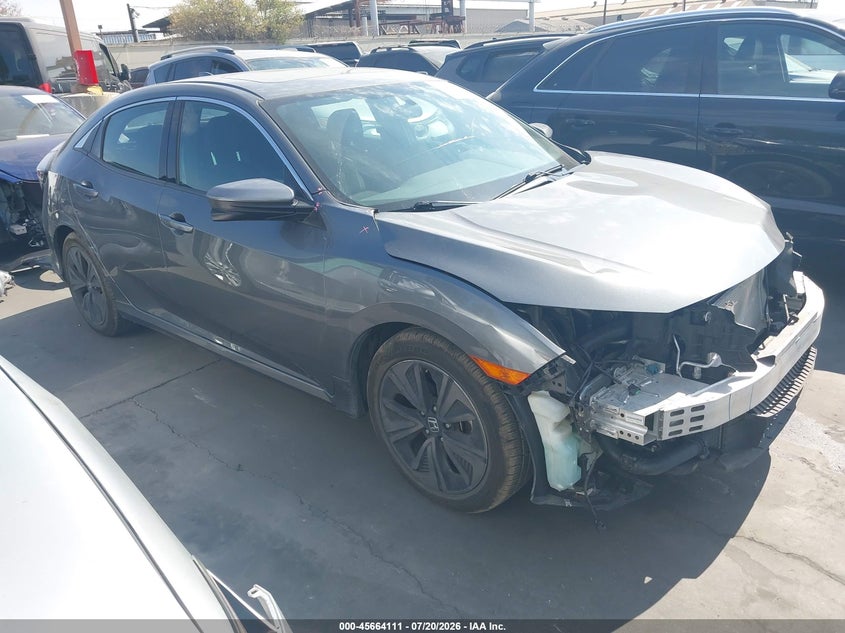 2017 Honda Civic VIN SHHFK7H54HU427058 IAAI salvage auction — LEFT FRONT, Salvage Title, sold $5,500 on 2026-08-21 (photo 1)