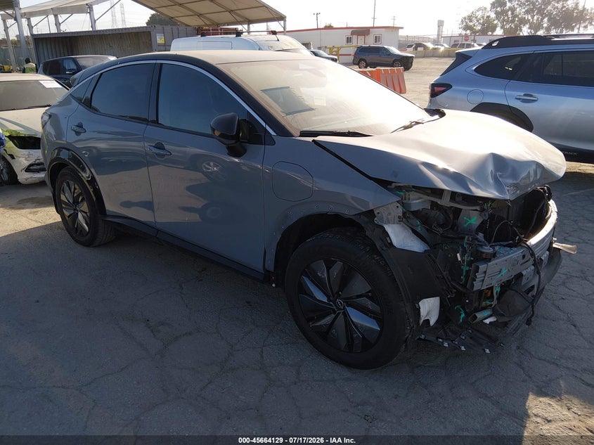 2025 Nissan Ariya VIN JN8AF0BE3SM461382 — IAAI salvage auction photo