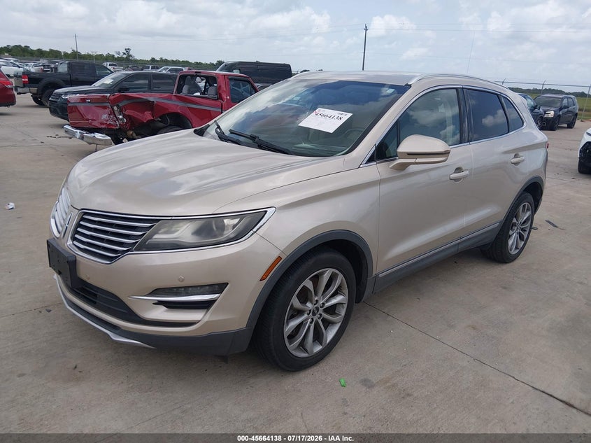 2017 Lincoln Mkc VIN 5LMCJ2C90HUL14387 IAAI salvage auction — NORMAL WEAR, Original (Texas), sold $1,050 on 2026-07-24 (photo 2)