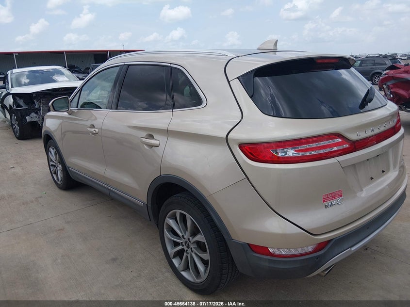 2017 Lincoln Mkc VIN 5LMCJ2C90HUL14387 IAAI salvage auction — NORMAL WEAR, Original (Texas), sold $1,050 on 2026-07-24 (photo 3)