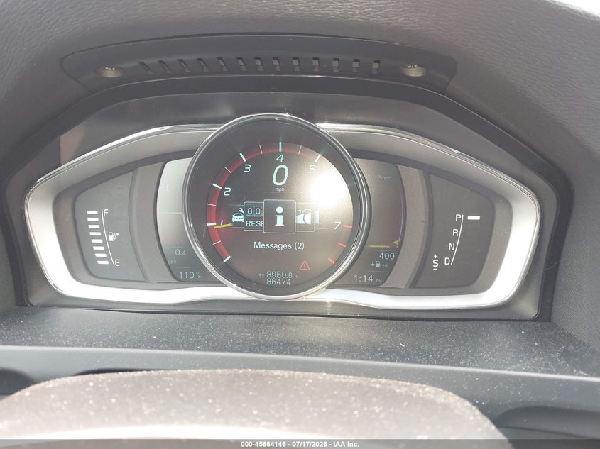 2015 Volvo S60 VIN YV126MFB4F1305070 IAAI salvage auction — FRONT END, Salvage Title, sold $1,500 on 2026-08-15 (photo 7)