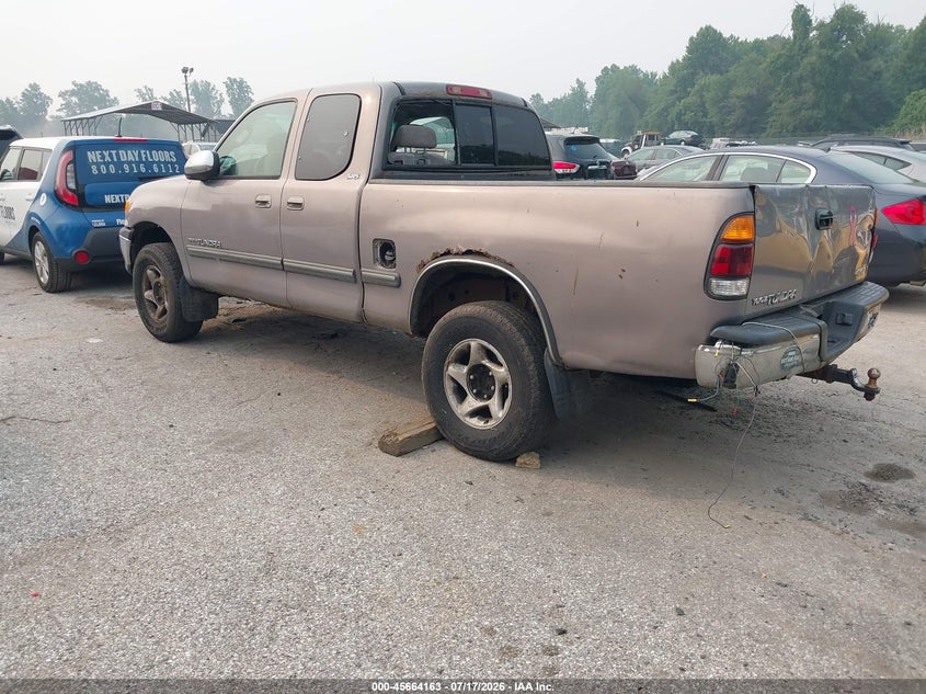 2002 Toyota Tundra VIN 5TBBN44182S248560 IAAI salvage auction — NORMAL WEAR, Clear (Maryland), sold $450 on 2026-07-30 (photo 3)