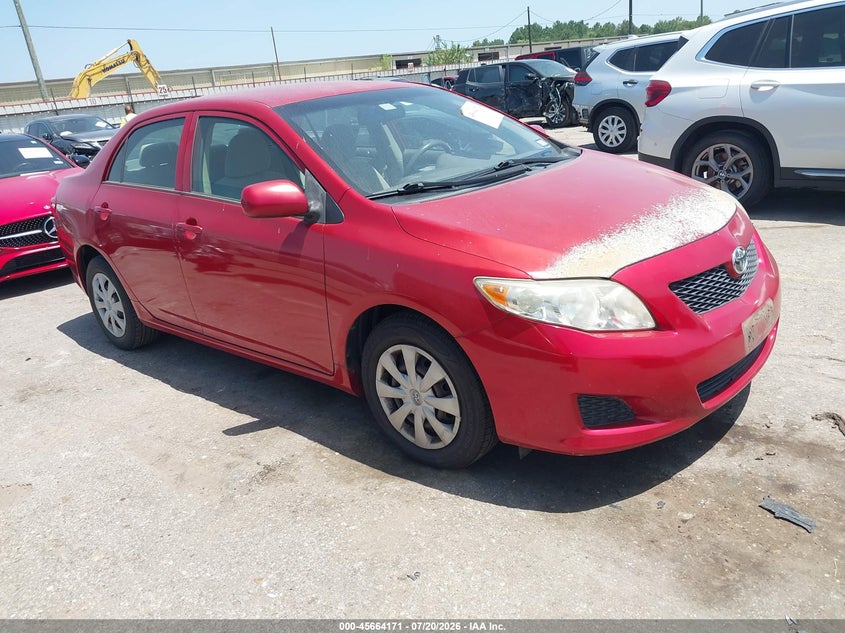 2009 Toyota Corolla VIN JTDBL40E89J007479 IAAI salvage auction — REAR END, Salvage (Texas), sold $2,450 on 2026-08-02 (photo 1)