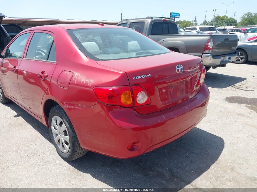 2009 Toyota Corolla VIN JTDBL40E89J007479 IAAI salvage auction — REAR END, Salvage (Texas), sold $2,450 on 2026-08-02 (photo 6)