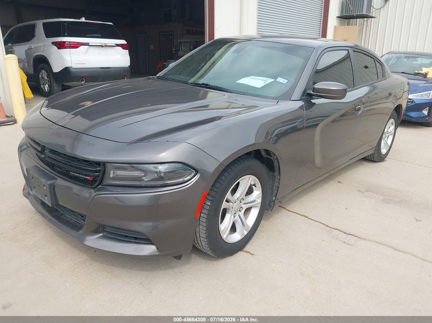 2019 Dodge Charger VIN 2C3CDXBG5KH675561 IAAI salvage auction — SIDE, Sf97 (Texas), sold $15,950 on 2026-09-01 (photo 2)