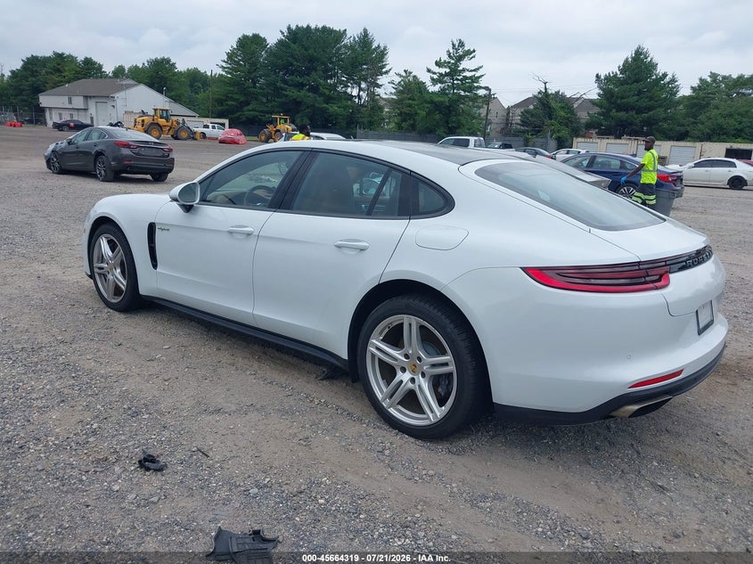 2018 Porsche Panamera VIN WP0AE2A72JL129130 IAAI salvage auction — WATER/FLOOD, Salvage Title, sold $18,200 on 2026-08-18 (photo 3)
