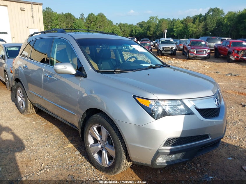 2013 Acura Mdx VIN 2HNYD2H33DH512249 IAAI salvage auction — REAR END, Salvage (North Carolina), sold $3,375 on 2026-09-13 (photo 1)