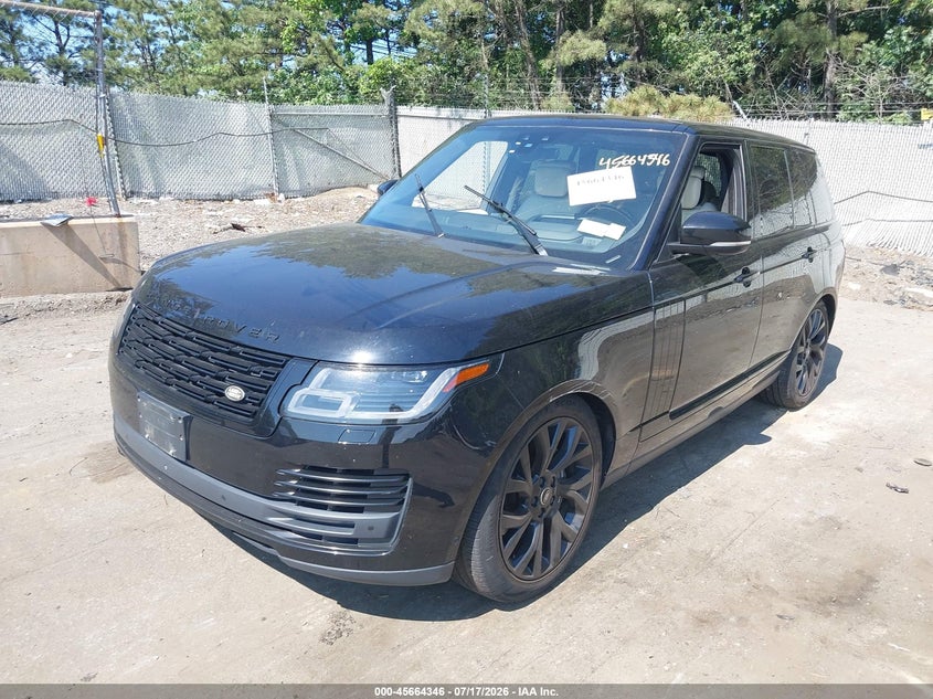 2018 Land rover RANGE ROVER VIN SALGS2REXJA388037 IAAI salvage auction — UNKNOWN, Salvage Title, sold $8,800 on 2026-07-28 (photo 2)