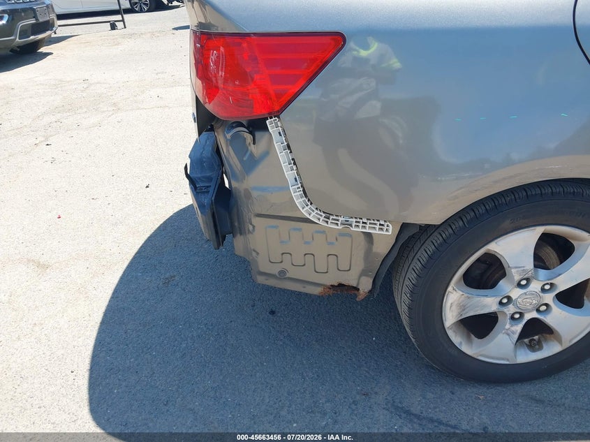2010 Kia Forte VIN KNAFU4A20A5109517 IAAI salvage auction — REAR END, Salvage (Connecticut), sold $350 on 2026-08-02 (photo 6)