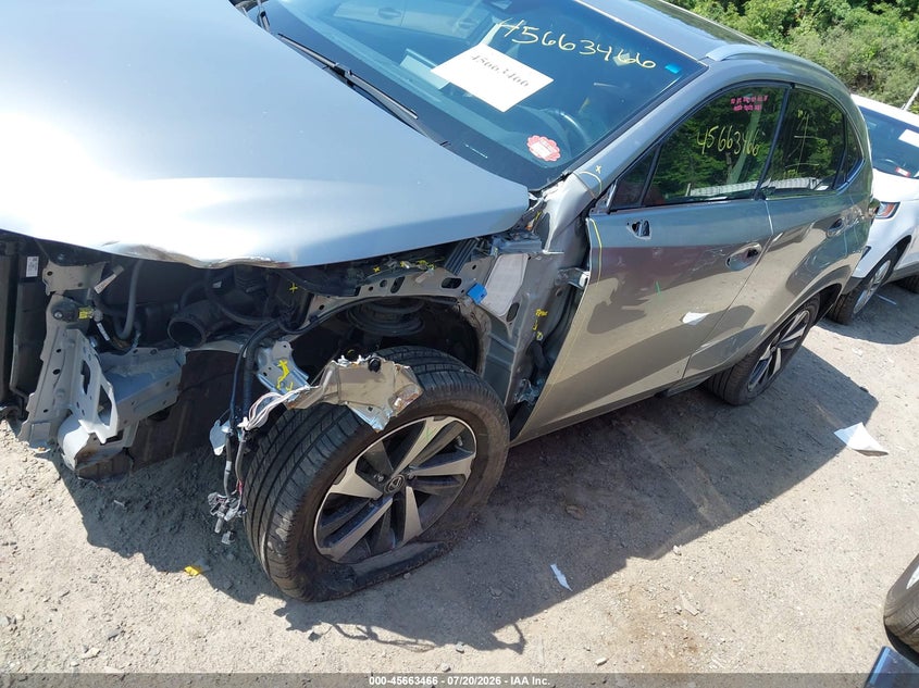 2019 Lexus Nx VIN JTJBARBZ8K2184548 IAAI salvage auction — FRONT END, Salvage (Massachusetts), sold $9,250 on 2026-08-25 (photo 2)