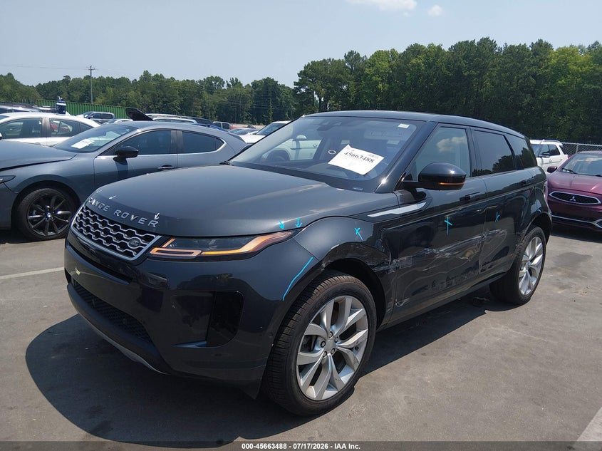 2020 Land rover Range rover evoque VIN SALZP2FX7LH060181 IAAI salvage auction — SIDE, Salvage Title, sold $12,950 on 2026-08-19 (photo 2)