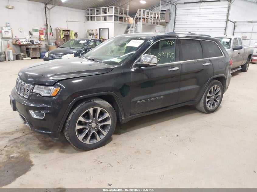 2017 Jeep Grand cherokee VIN 1C4RJFCGXHC769230 IAAI salvage auction — REAR END, Salvage Title, sold $7,200 on 2026-08-01 (photo 2)