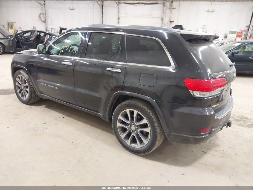 2017 Jeep Grand cherokee VIN 1C4RJFCGXHC769230 IAAI salvage auction — REAR END, Salvage Title, sold $7,200 on 2026-08-01 (photo 3)