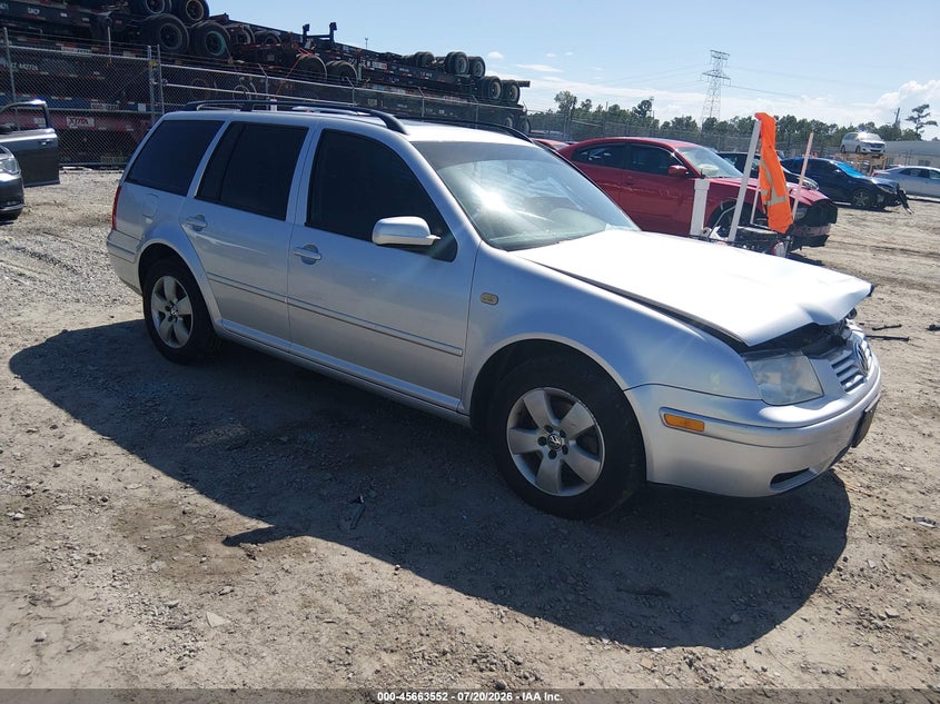 2003 Volkswagen Jetta VIN WVWSP61J83W563457 IAAI salvage auction — LEFT SIDE, Bill Of Sale (Georgia), sold $400 on 2026-08-14 (photo 1)