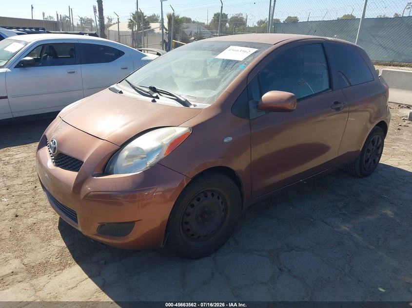 2010 Toyota Yaris VIN JTDJT4K36A5297113 IAAI salvage auction — UNKNOWN, Salvage Title - Dealer (California), sold $475 on 2026-07-29 (photo 2)