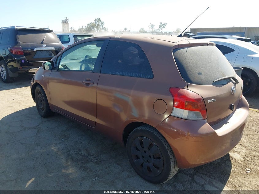 2010 Toyota Yaris VIN JTDJT4K36A5297113 IAAI salvage auction — UNKNOWN, Salvage Title - Dealer (California), sold $475 on 2026-07-29 (photo 3)