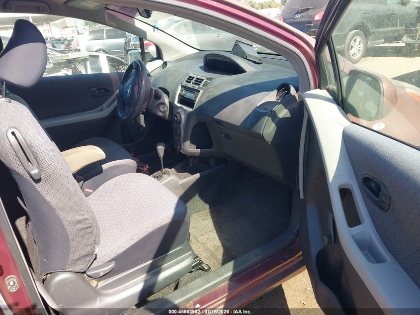 2010 Toyota Yaris VIN JTDJT4K36A5297113 IAAI salvage auction — UNKNOWN, Salvage Title - Dealer (California), sold $475 on 2026-07-29 (photo 5)