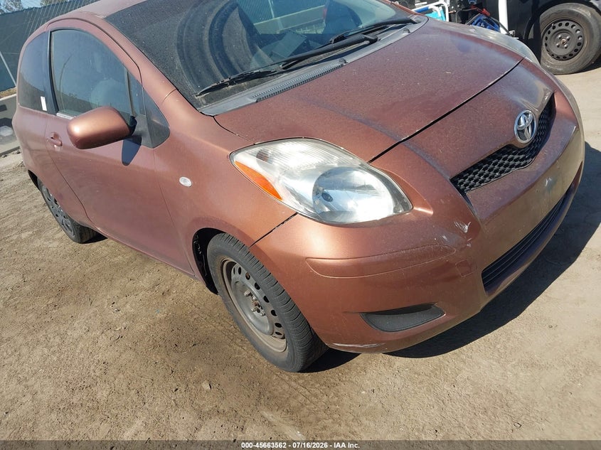 2010 Toyota Yaris VIN JTDJT4K36A5297113 IAAI salvage auction — UNKNOWN, Salvage Title - Dealer (California), sold $475 on 2026-07-29 (photo 6)