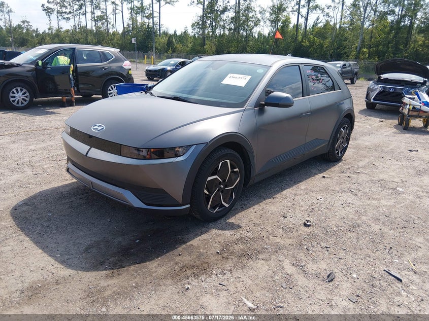 2022 Hyundai Ioniq 5 VIN KM8KN4AE0NU066068 IAAI salvage auction — REAR END, Salvage Title, sold $12,100 on 2026-08-22 (photo 2)