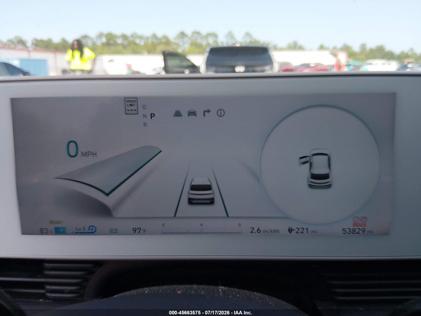 2022 Hyundai Ioniq 5 VIN KM8KN4AE0NU066068 IAAI salvage auction — REAR END, Salvage Title, sold $12,100 on 2026-08-22 (photo 7)