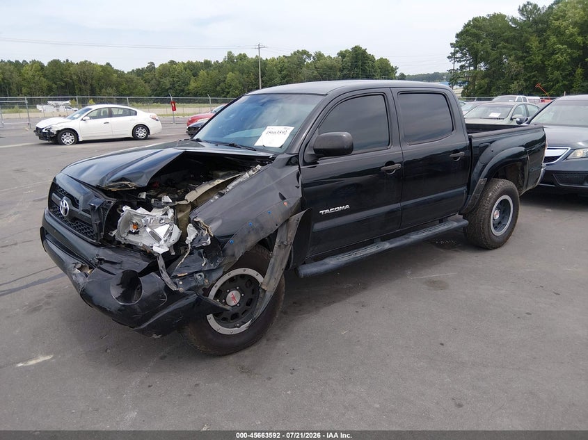 2011 Toyota Tacoma VIN 5TFLU4EN2BX005210 IAAI salvage auction — LEFT FRONT, Salvage (North Carolina), sold $5,300 on 2026-08-02 (photo 2)
