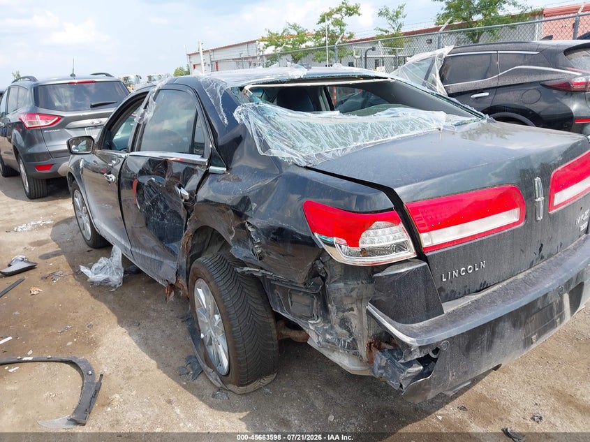 2010 Lincoln Mkz VIN 3LNHL2JC2AR754965 IAAI salvage auction — ALL OVER, Previous Salvage (Michigan), sold $400 on 2026-09-03 (photo 6)
