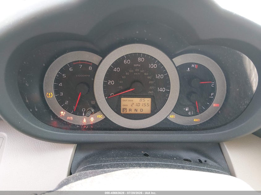 2007 Toyota Rav4 VIN JTMBK33V376013862 IAAI salvage auction — NORMAL WEAR, Clear (Pennsylvania), sold $325 on 2026-07-29 (photo 7)